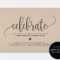 Celebrate Invitations – Milas.westernscandinavia With Celebrate It Templates Place Cards