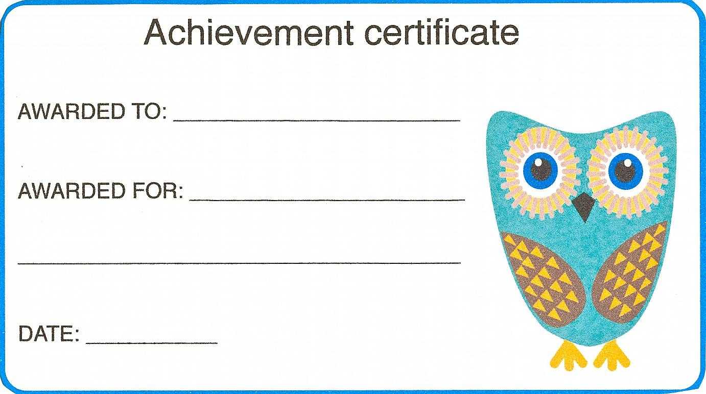 Certificate For Kid Template – Certificate Templates Throughout Free Printable Certificate Templates For Kids