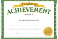 Certificate Of Achievement Template – Certificate Templates in Certificate Of Achievement Army Template