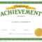 Certificate Of Achievement Template – Certificate Templates in Certificate Of Achievement Army Template