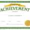 Certificate Of Achievement Template – Certificate Templates With Regard To Student Of The Year Award Certificate Templates