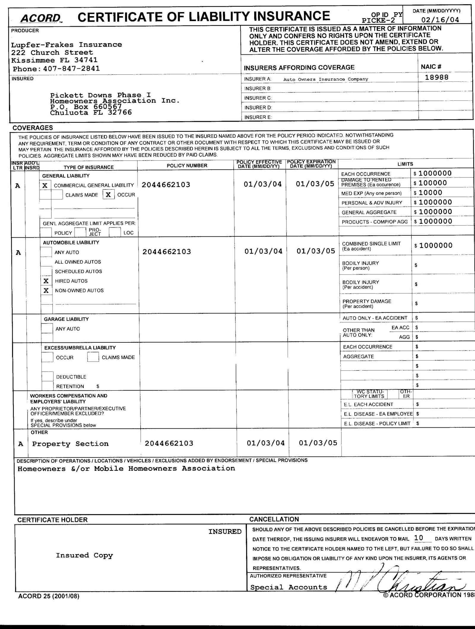 Certificate Of Liability Insurance Inside Acord Insurance Certificate Template