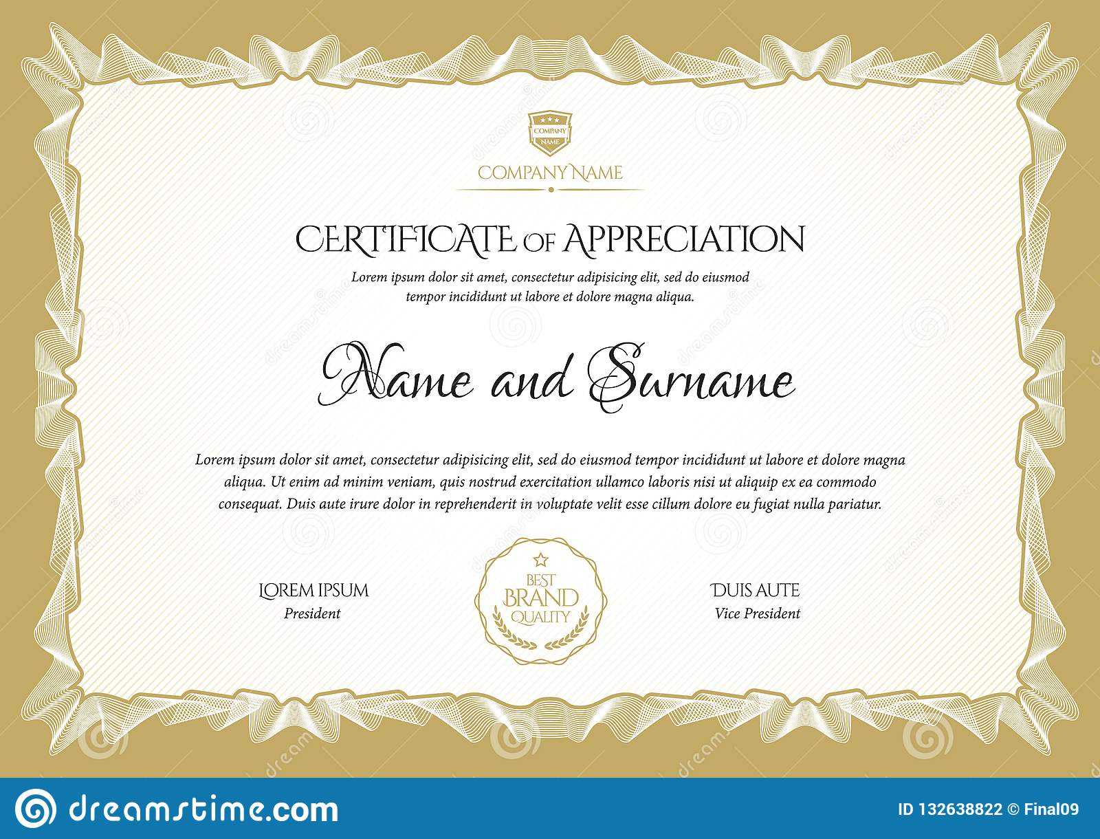 Certificate Template. Diploma Of Modern Design Or Gift Throughout Graduation Gift Certificate Template Free
