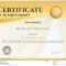Certificate Template In Vector For Achievement Graduation Inside Sales Certificate Template