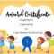 Certificates For Kids Intended For Children's Certificate Template