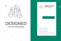 Chemical, Dope, Lab, Science Grey Logo Design And Business intended for Dope Card Template