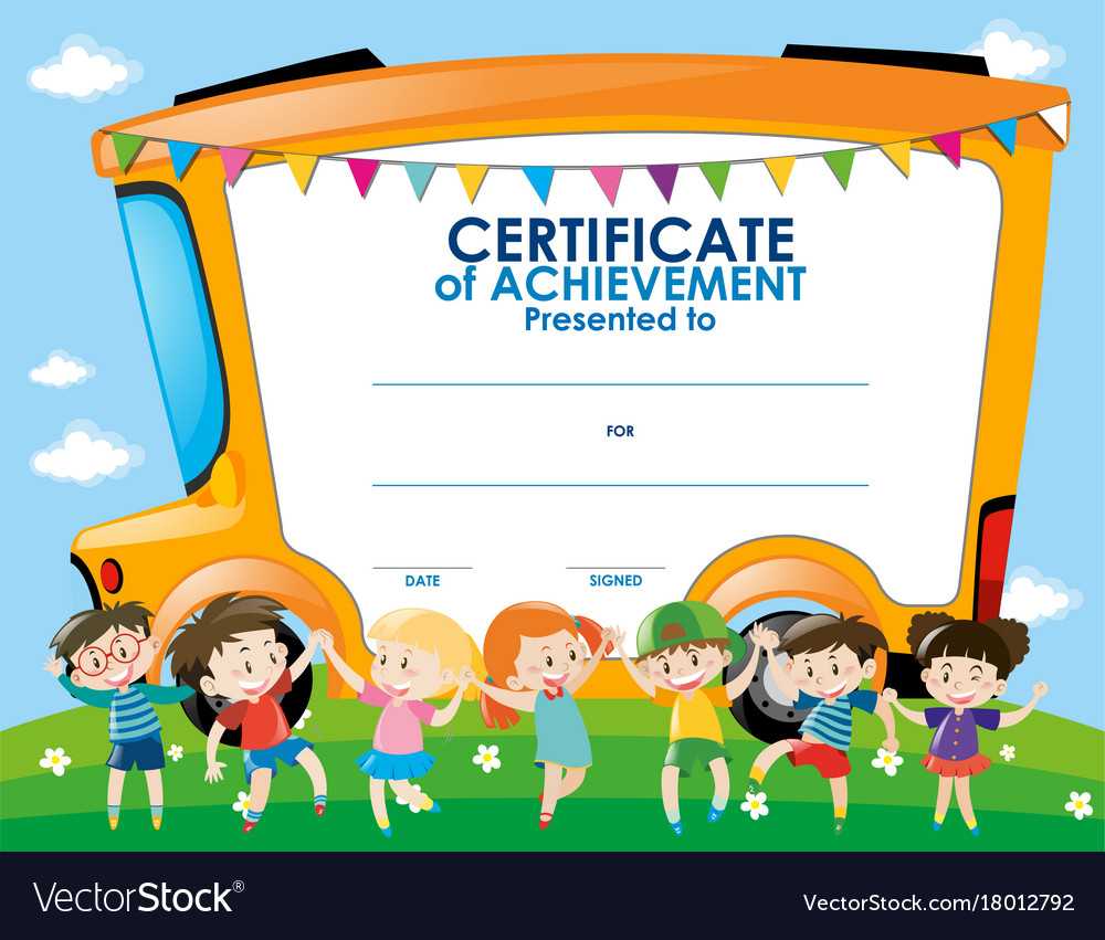 Children Certificate Template - Milas.westernscandinavia With Regard To Children's Certificate Template