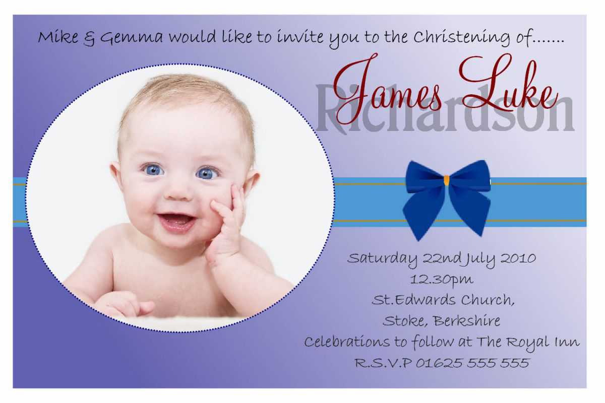 Christening Invitation Cards : Christening Invitation Cards With Baptism Invitation Card Template