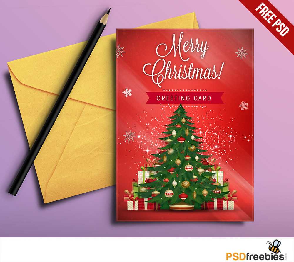 Christmas Card Psd Free – Milas.westernscandinavia For Christmas Photo Card Templates Photoshop