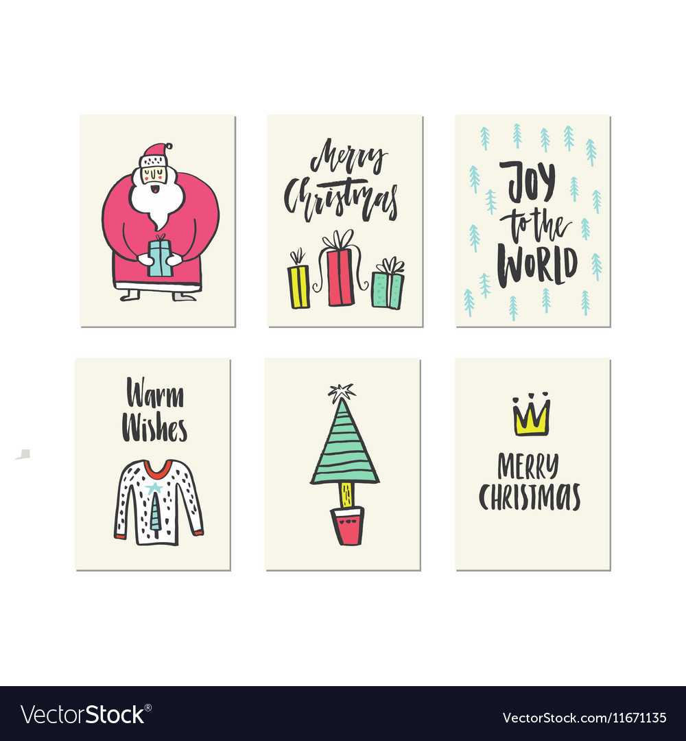 Christmas Card Templates Inside Christmas Note Card Templates