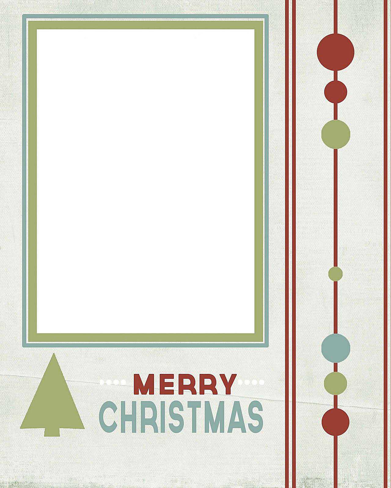 Christmas Cards Photo Template - Milas.westernscandinavia For Print Your Own Christmas Cards Templates