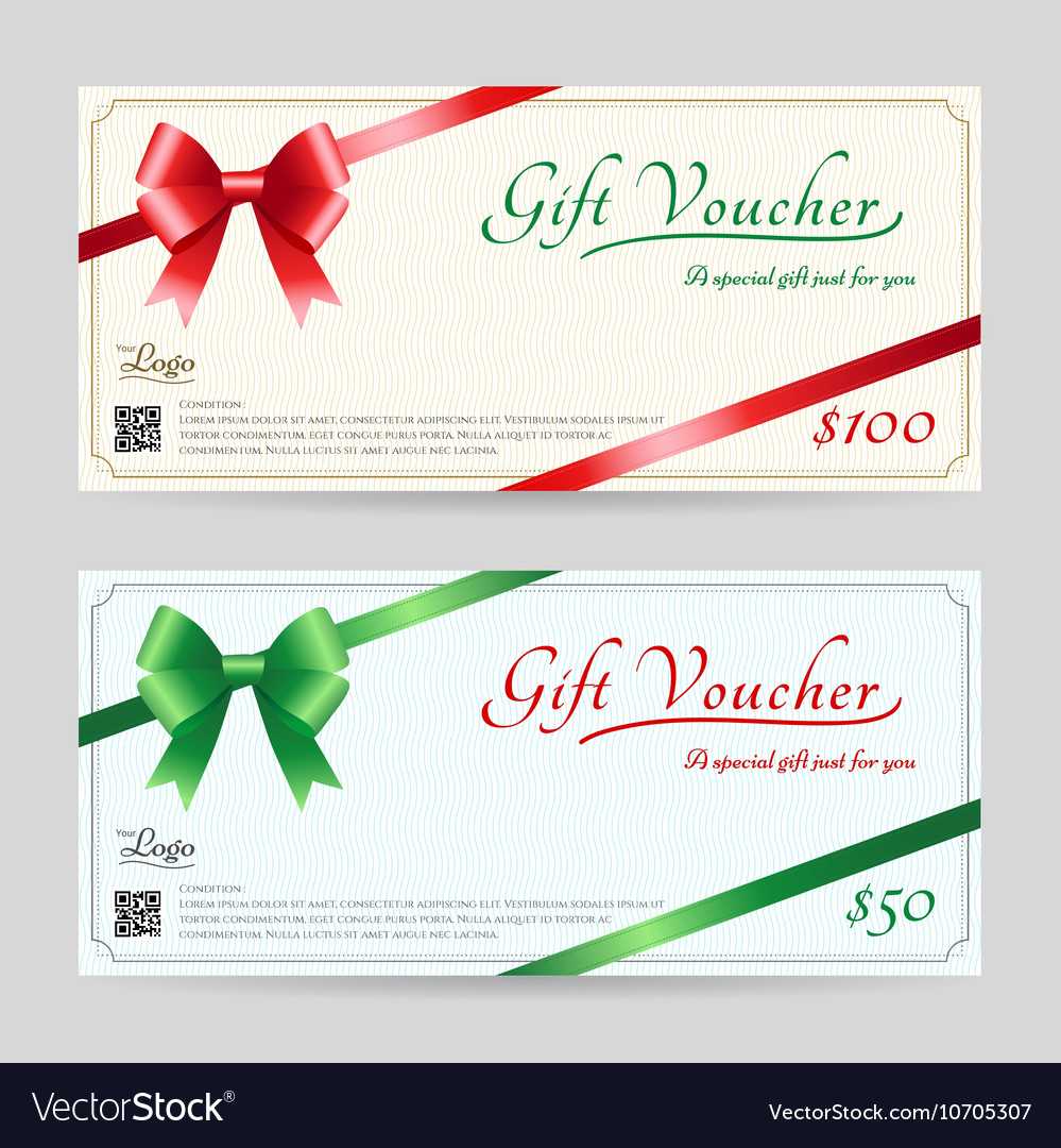 Christmas Gift Card Or Gift Voucher Template Intended For Free Christmas Gift Certificate Templates