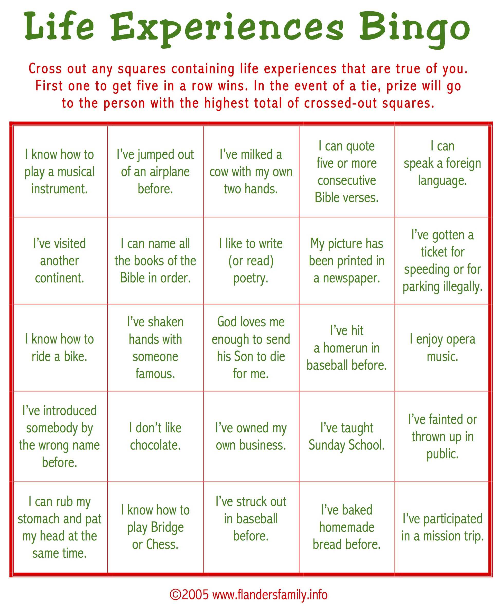 Christmas Ice Breaker Bingo (Free Printable) - Flanders In Ice Breaker Bingo Card Template