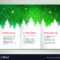Christmas White And Green Leaflet Design For Christmas Brochure Templates Free