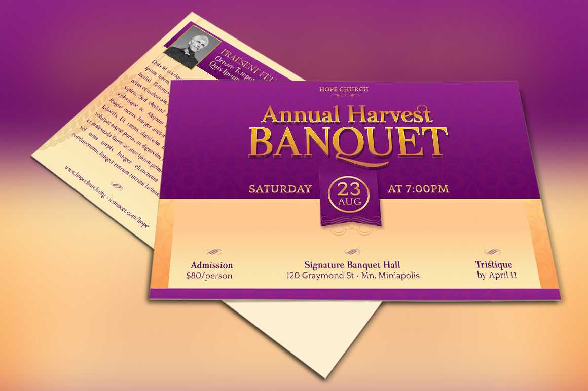 Church Gala Invitation Template For Church Invite Cards Template