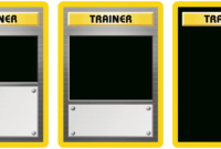 Classic Trainer With Expanded- And Full-Art Blanks throughout Pokemon Trainer Card Template