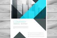 Clean Blue Brochure Design Template regarding Cleaning Brochure Templates Free