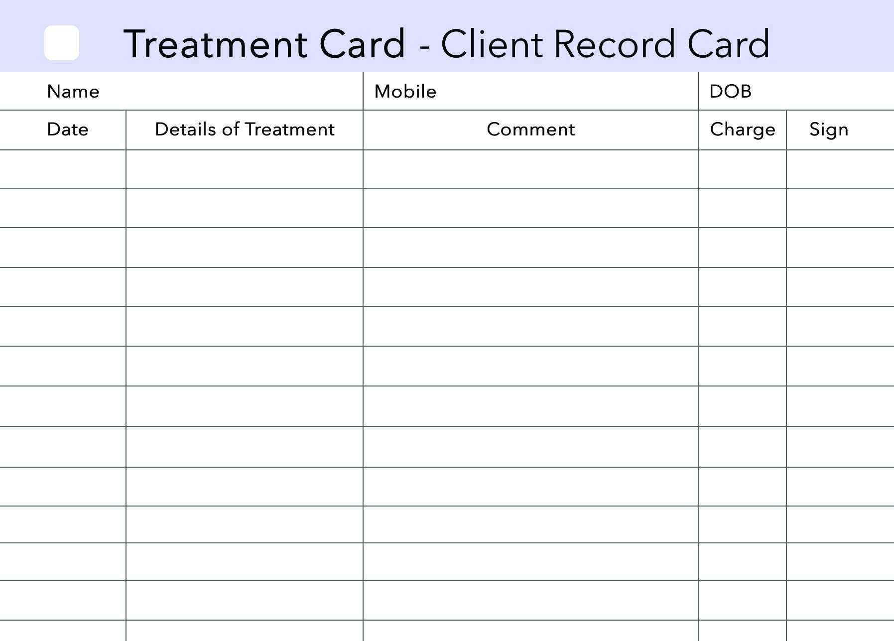 Client Record Template – Milas.westernscandinavia Intended For Customer Information Card Template