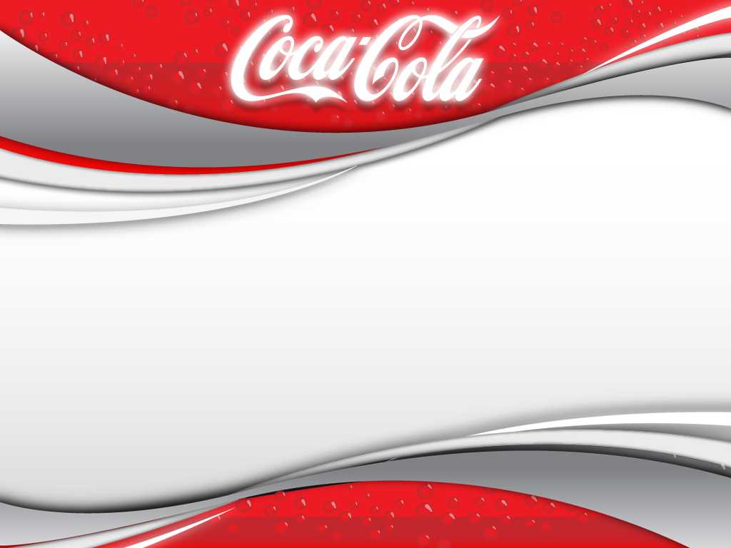 Coca Cola 2 Backgrounds For Powerpoint - Miscellaneous Ppt With Coca Cola Powerpoint Template