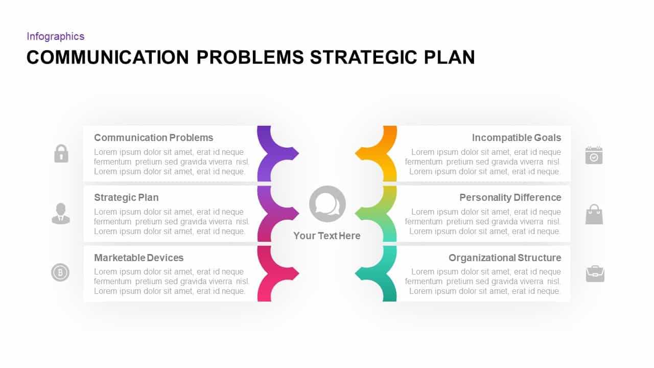 Communication Problems Strategic Plan Template – Slidebazaar For Strategy Document Template Powerpoint