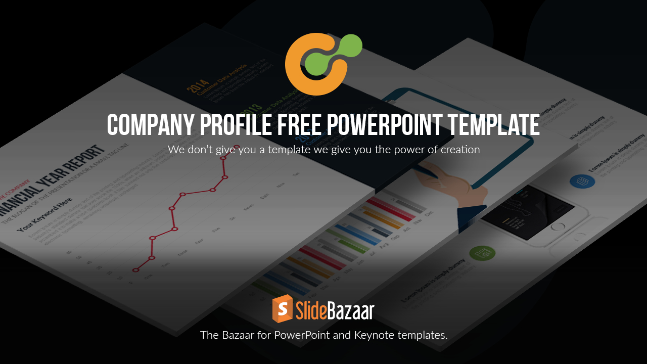 Company Profile Powerpoint Template Free – Slidebazaar Intended For Powerpoint Sample Templates Free Download