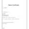 Company Share Certificate – Milas.westernscandinavia With Regard To Blank Share Certificate Template Free