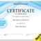 Contemporary Certificate Of Completion Template Digital Download Pertaining To Certification Of Completion Template