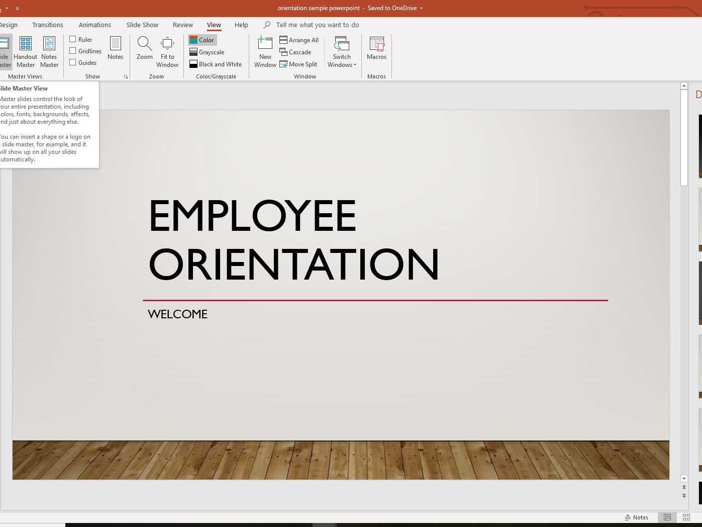 Copy A Powerpoint Slide Master To Another Presentation With Save Powerpoint Template As Theme