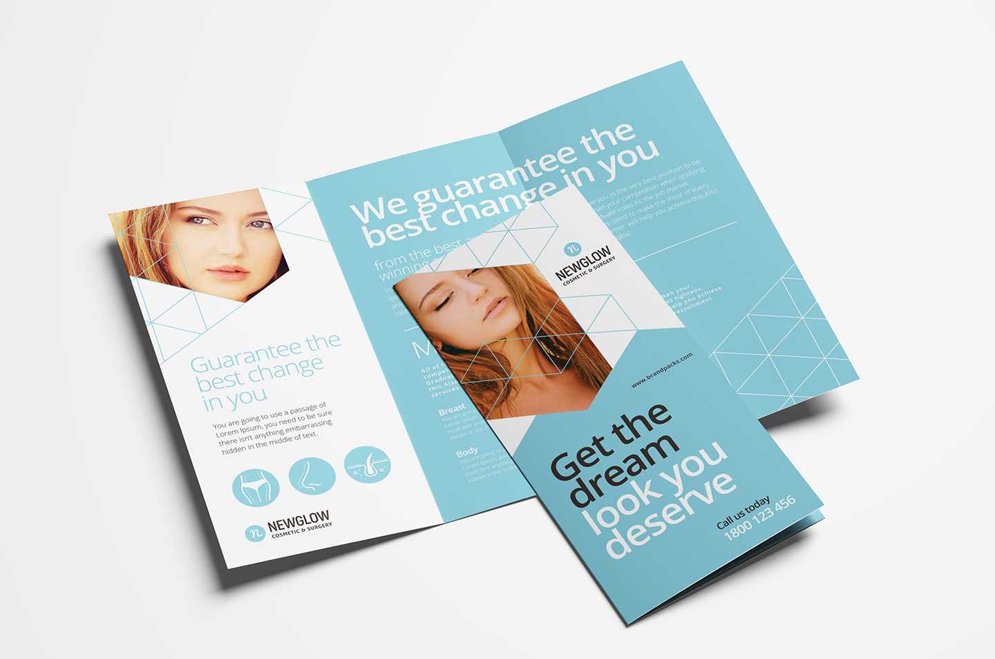 Cosmetic Surgery Trifold Brochure Template – Psd, Ai Within Tri Fold Brochure Template Illustrator