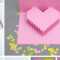 Creative Ideas – Diy Pixel Heart Popup Card Throughout Pixel Heart Pop Up Card Template