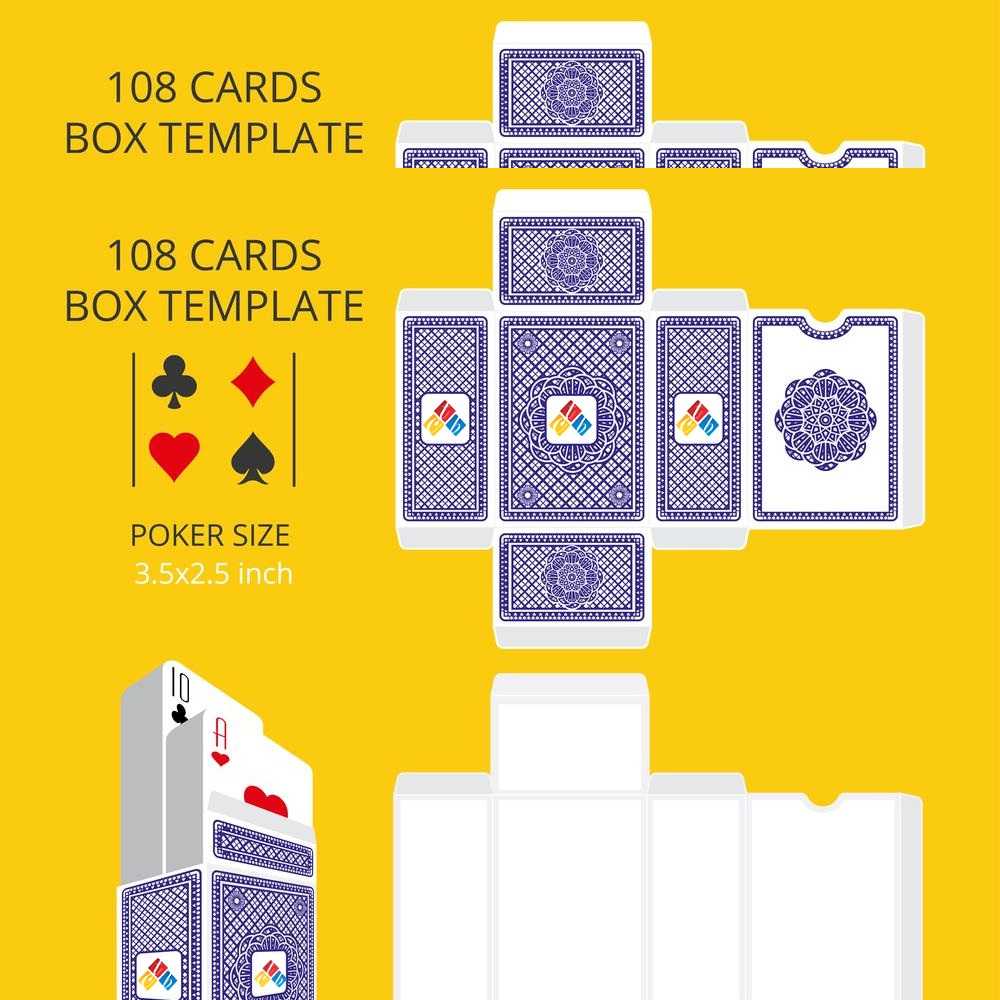 Custom Printed Playing Card Boxes Helps In Enhancing Their Inside Custom Playing Card Template
