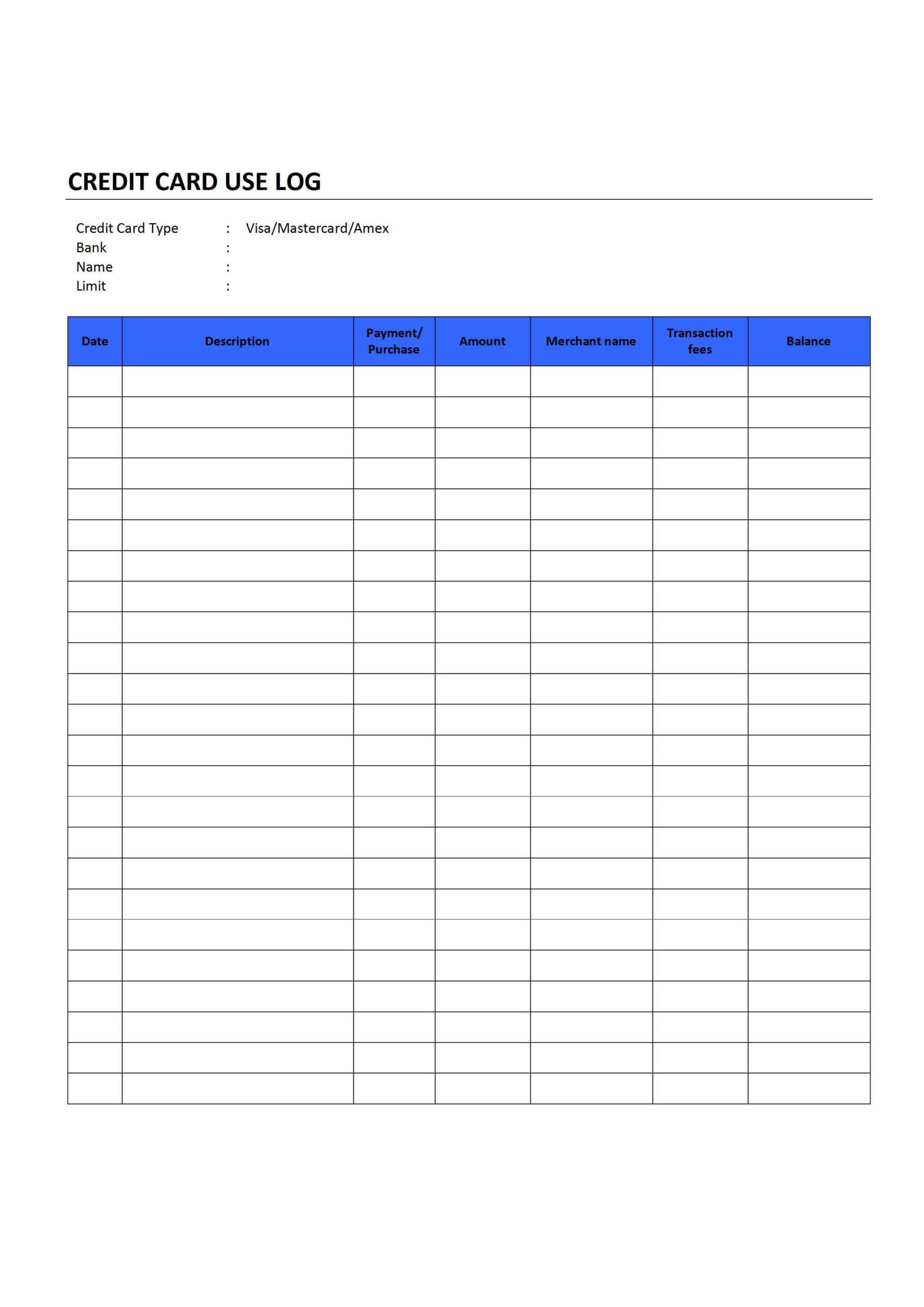 Debit Card Worksheet | Printable Worksheets And Activities In Credit Card Payment Plan Template