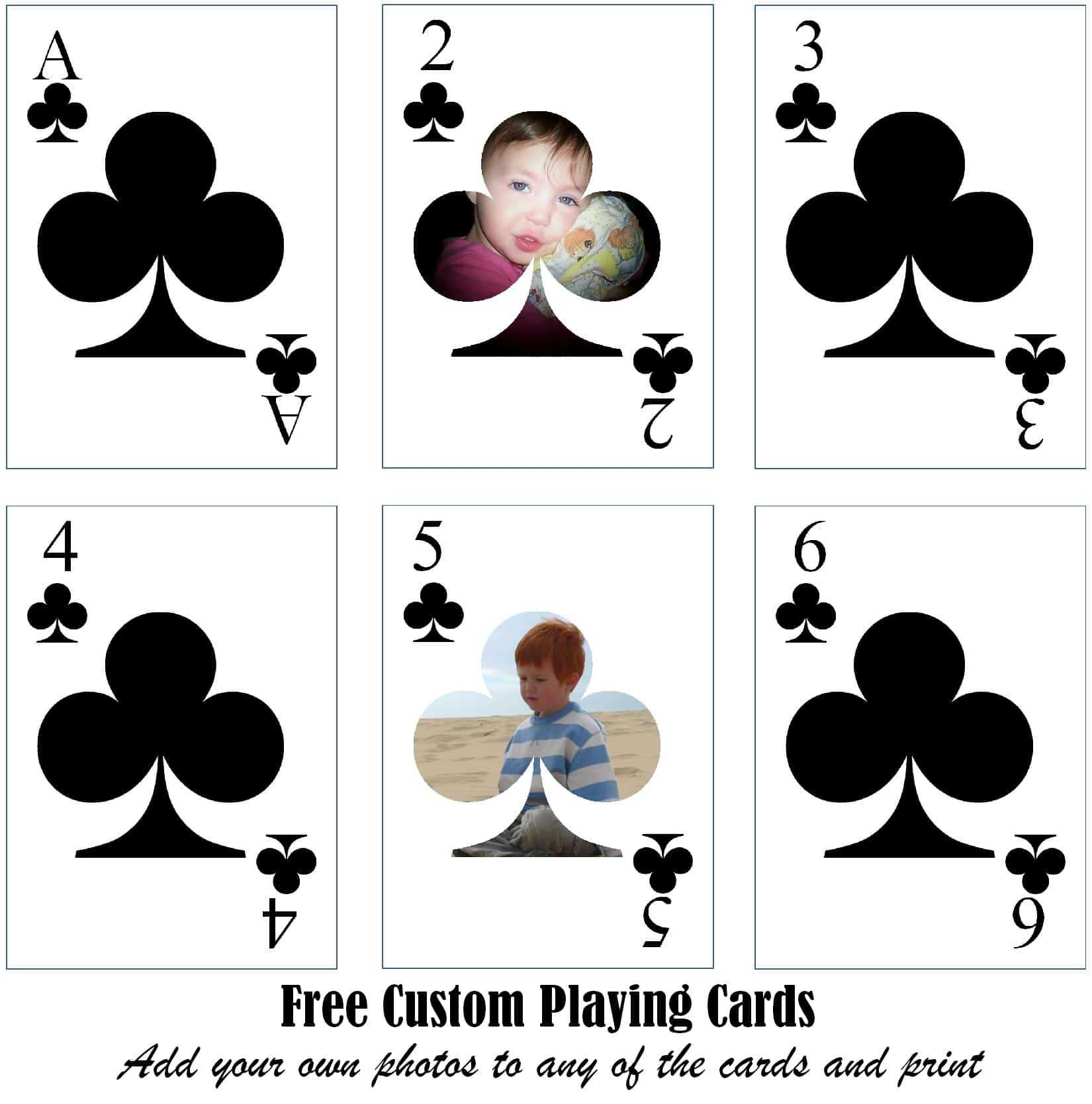 Design Your Own Playing Cards Template – Kaser.vtngcf In Custom Playing Card Template