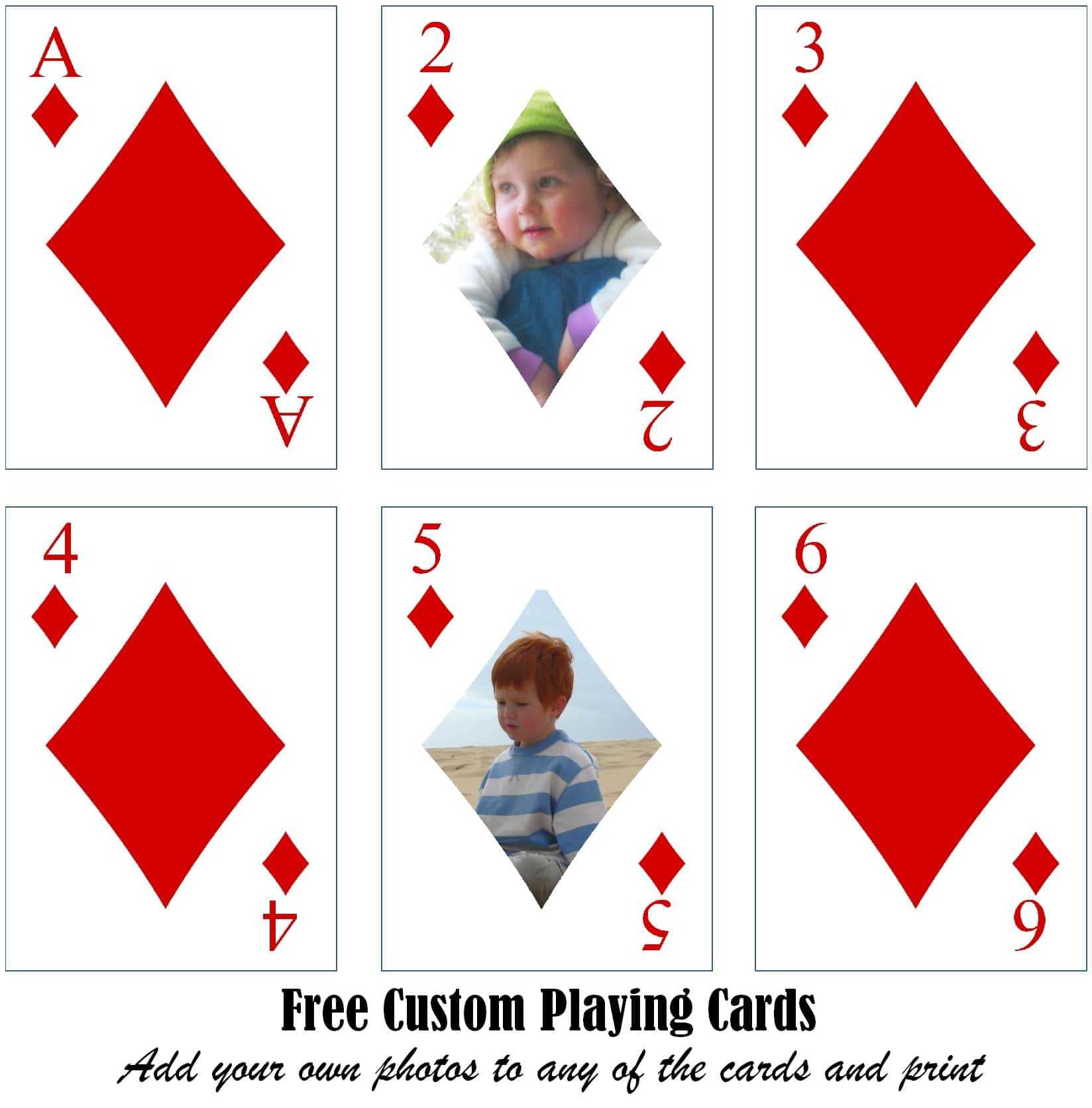 Design Your Own Playing Cards Template – Kaser.vtngcf Throughout Template For Playing Cards Printable