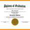 Diploma Certificate Sample – Milas.westernscandinavia For Graduation Certificate Template Word