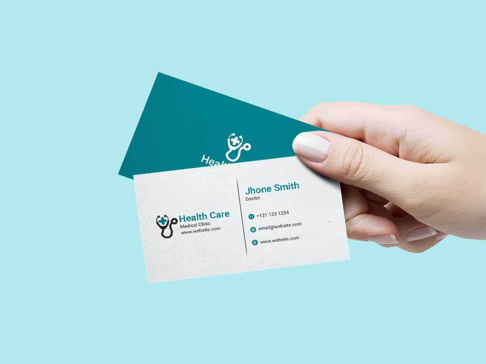 Doctor Business Card – Milas.westernscandinavia In Medical Business Cards Templates Free