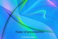 Download Free Blue Fantasy Powerpoint Template For Presentation with regard to Microsoft Office Powerpoint Background Templates