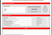 Electrical Isolation Certificate | Send Unlimited for Electrical Isolation Certificate Template