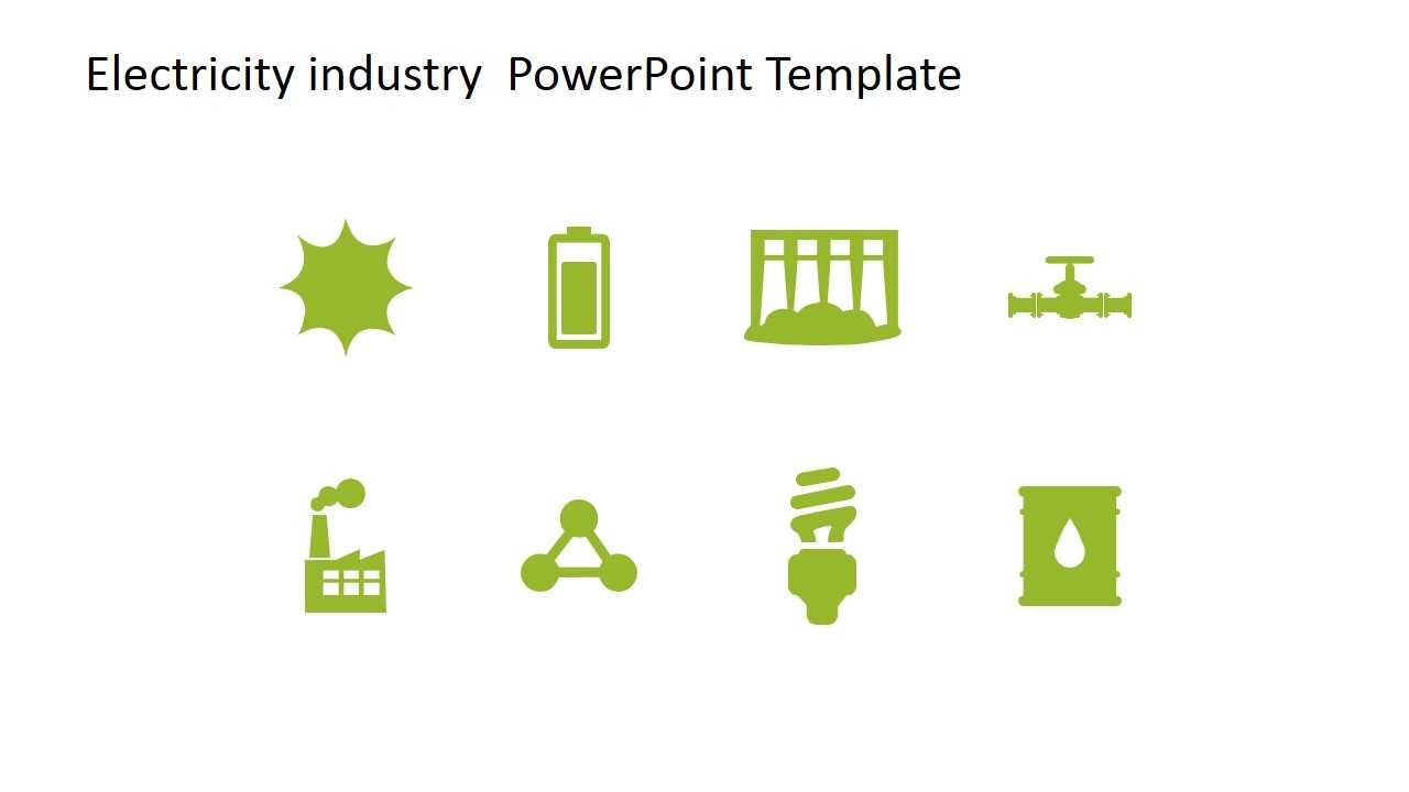 Electricity Industry Powerpoint Template For Nuclear Powerpoint Template