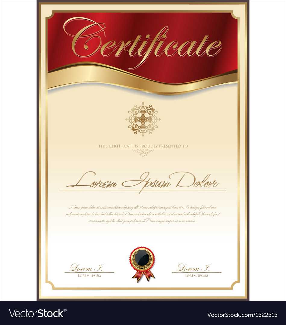 Elegant Certificate Template For Elegant Certificate Templates Free