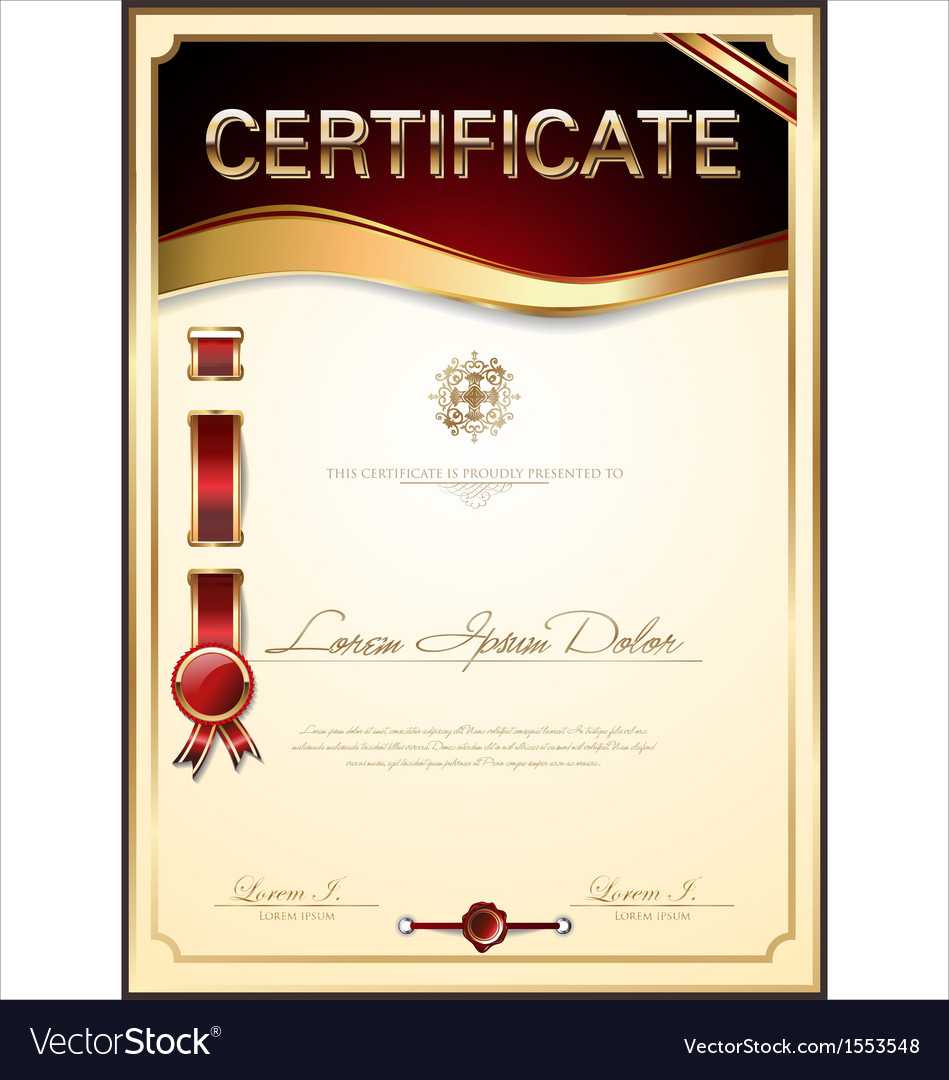 Elegant Certificate Template Inside Elegant Certificate Templates Free