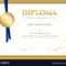 Elegant Diploma Certificate Template Completion With Christian Certificate Template