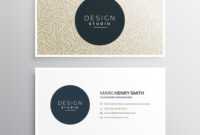 Elegrant Business Company Visiting Card Template regarding Company Business Cards Templates