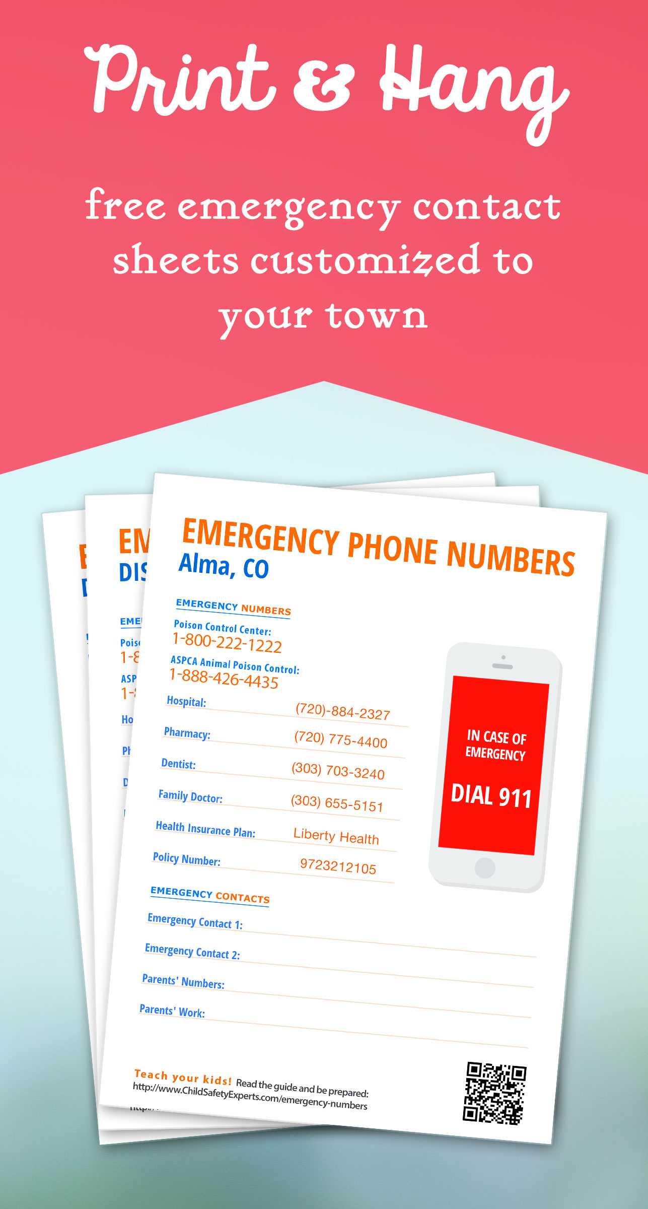 Emergency Numbers Template – Milas.westernscandinavia Pertaining To In Case Of Emergency Card Template