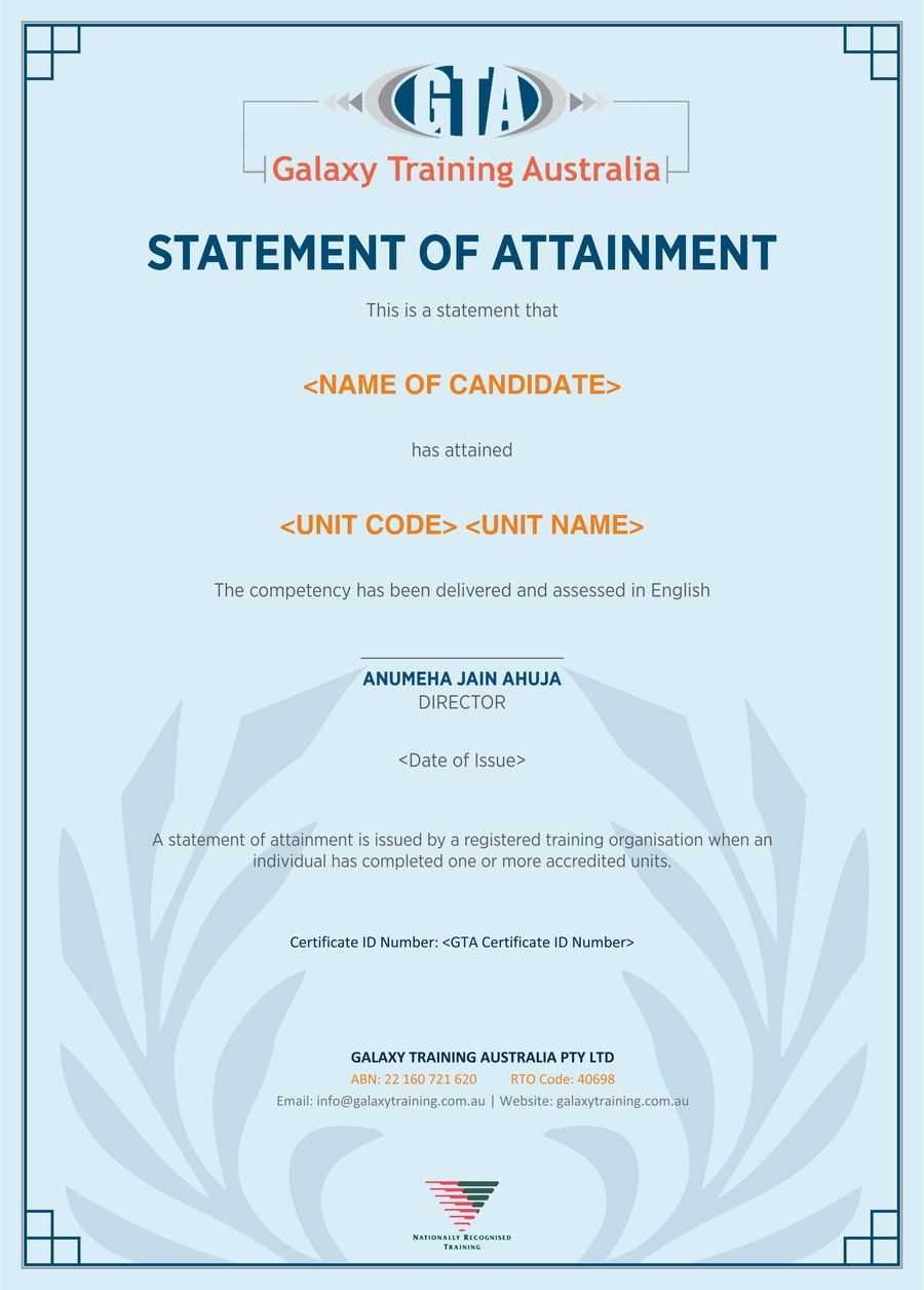 Entry #4Gauravvipul1 For Redesign A Certificate Template Pertaining To Certificate Of Attainment Template