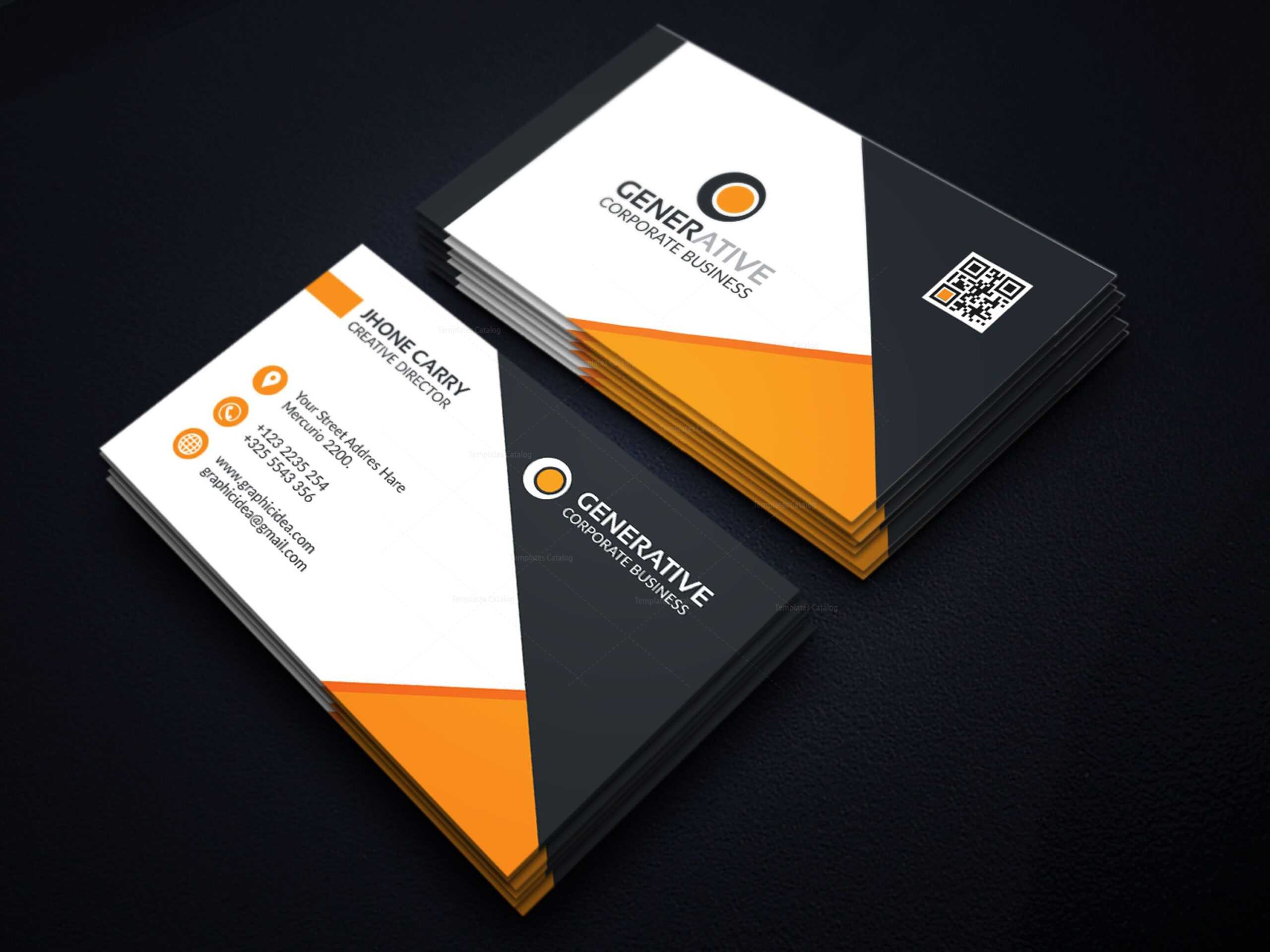 Eps Creative Business Card Design Template For Designer Visiting Cards Templates