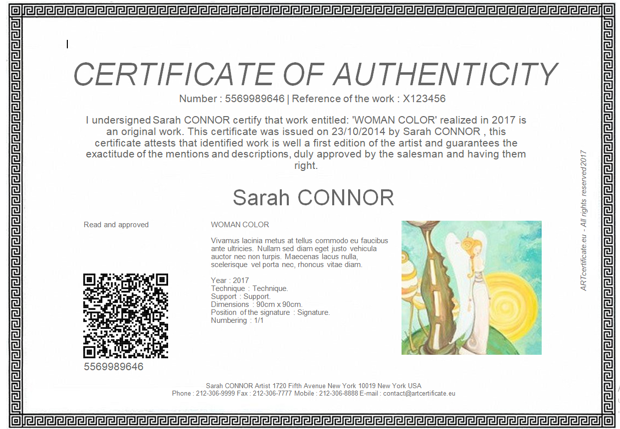 Everything You Need To Know About Coa + Certificate Of For Certificate Of Authenticity Photography Template