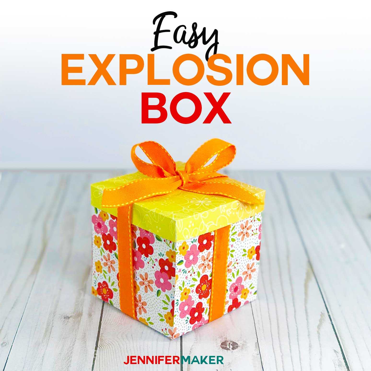 Explosion Box Card Tutorial: Endless Box – Free Svg File Inside Card Box Template Generator