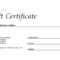 Fake Gift Certificate – Milas.westernscandinavia For Mock Certificate Template