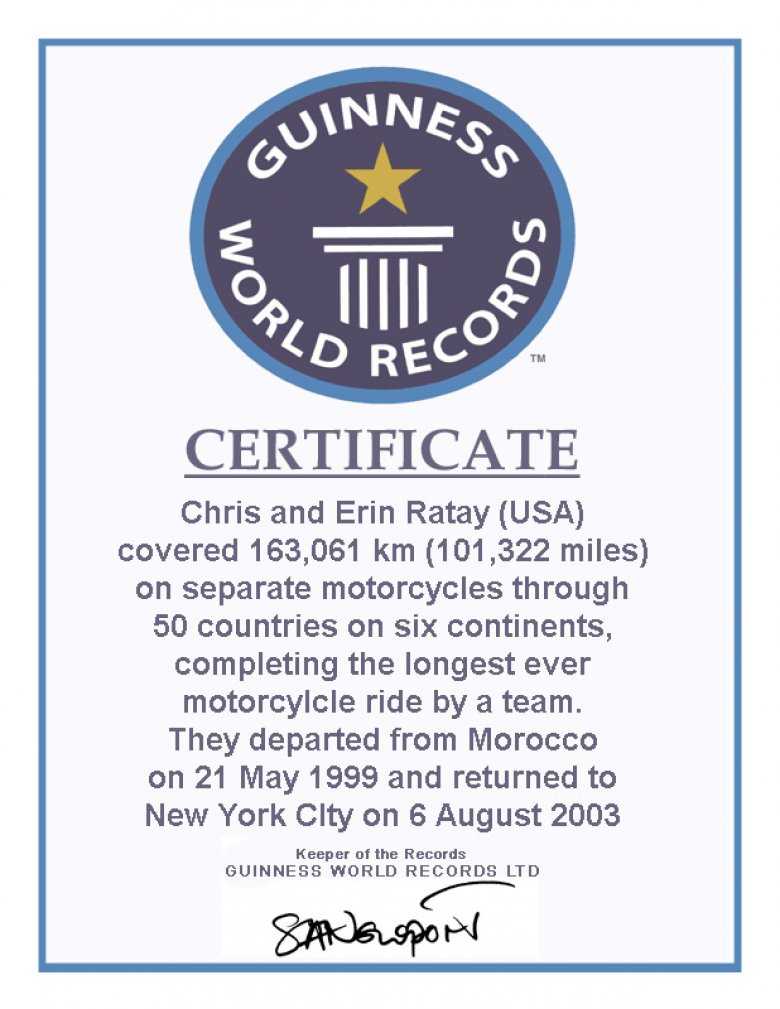 Fake Guinness World Record Certificate - Milas In Guinness World Record Certificate Template